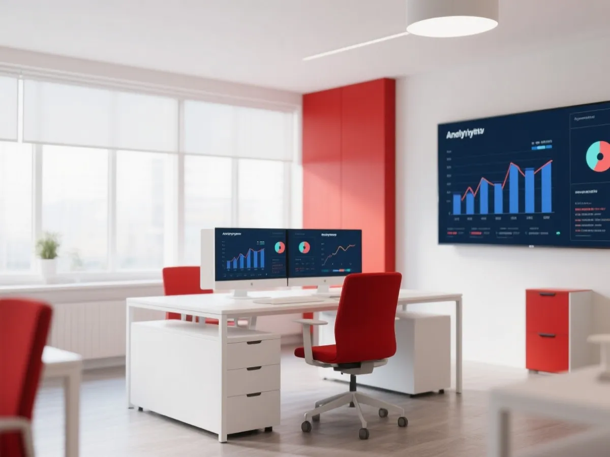 计划与数据分析的插画占位图